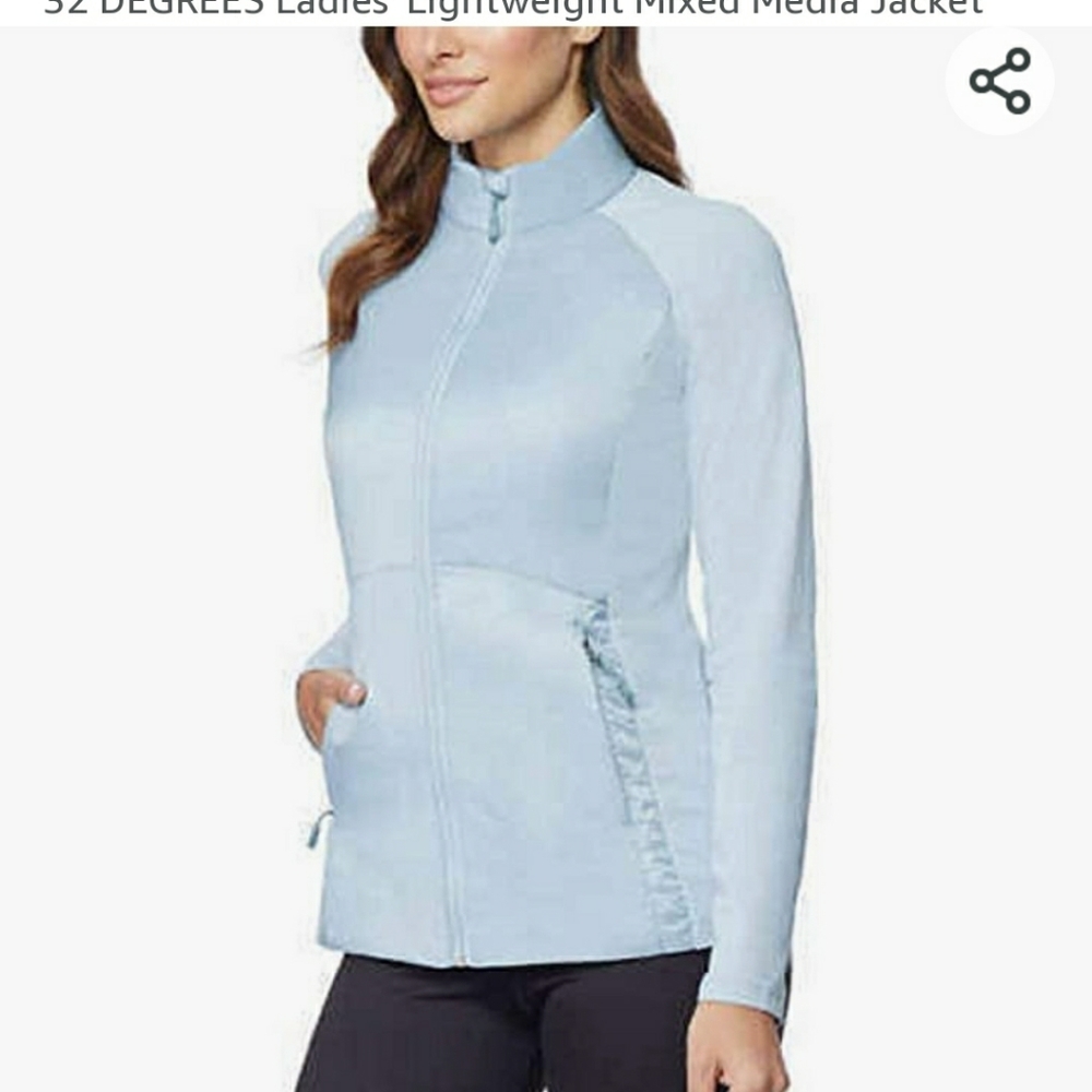 32 Degrees Mixed Media Woman's light weight jacket